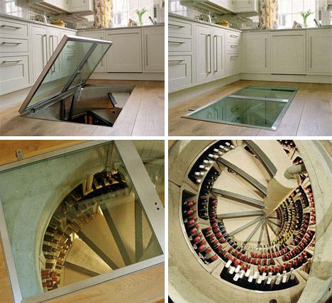 spiral-staircase-wine-cellar-design spiral-staircase-wine-cellar-design