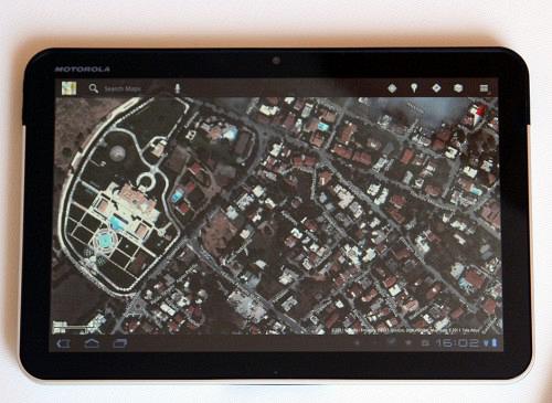 Motorola Xoom Google Maps